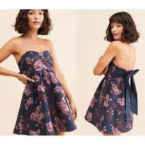 Free People Matilda Mini Dress Womens M Enchanting Whimsical Fairy Romantic